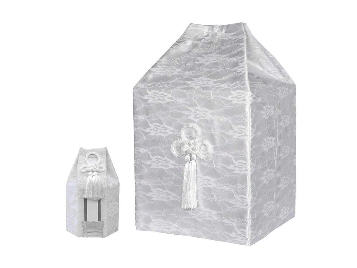 骨覆・分骨 ラメ入りレース