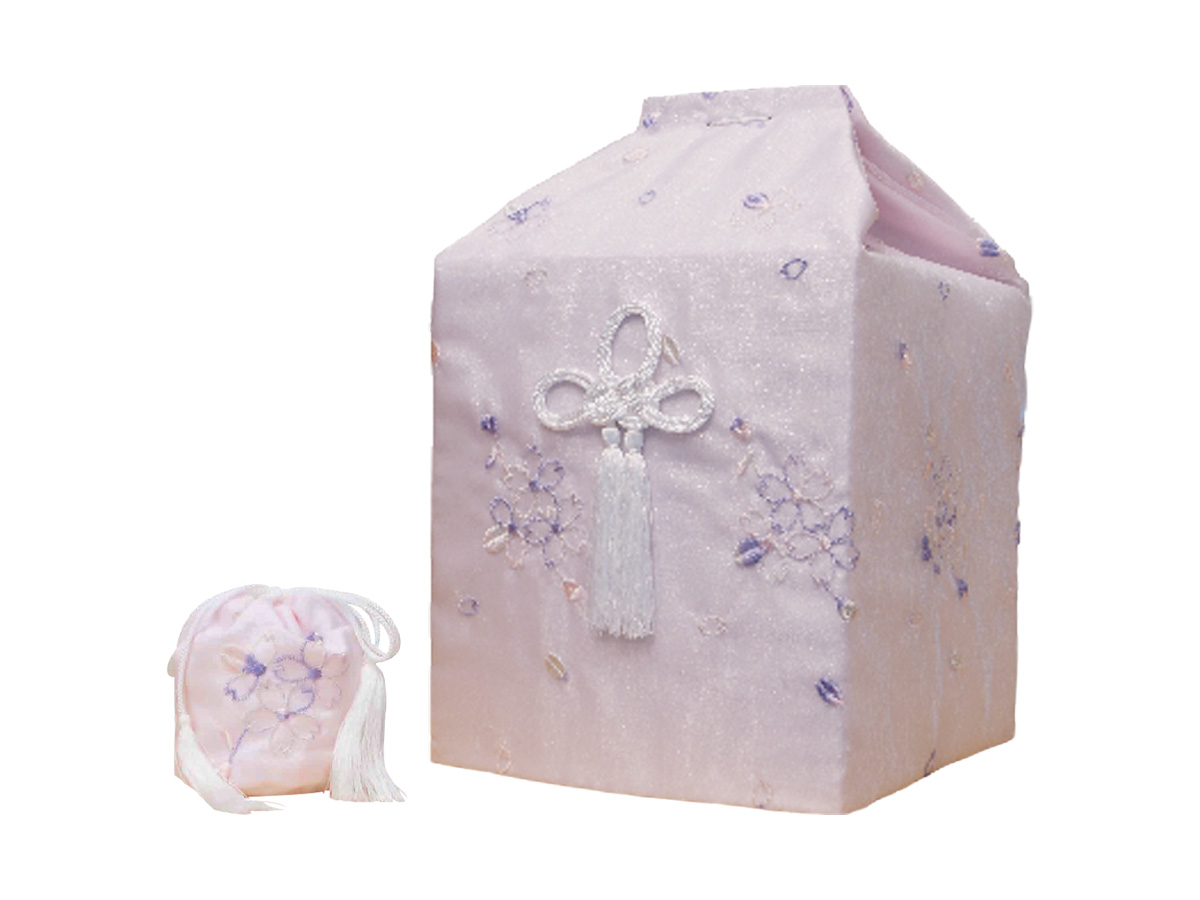 骨覆・分骨 さくら紗 - 商品画像2