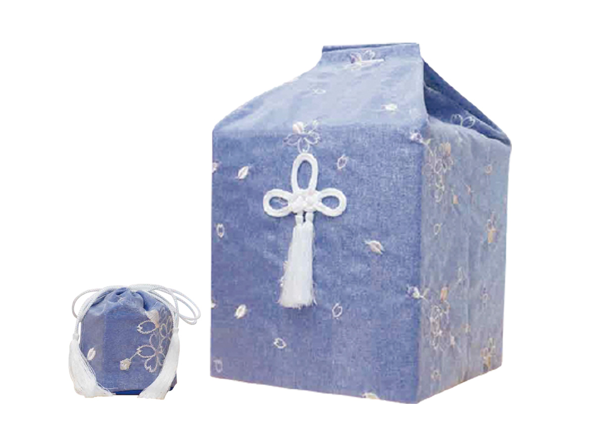 骨覆・分骨 さくら紗 - 商品画像3